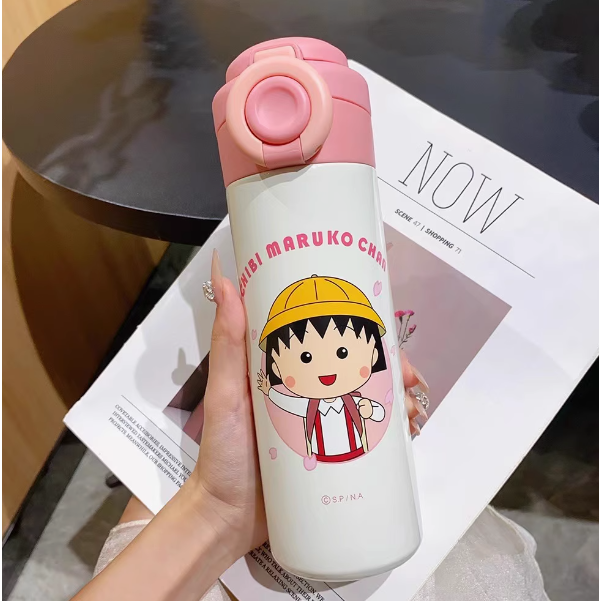 萌趣卡通 316不鏽鋼 雙扣保溫杯 6款-細節圖8