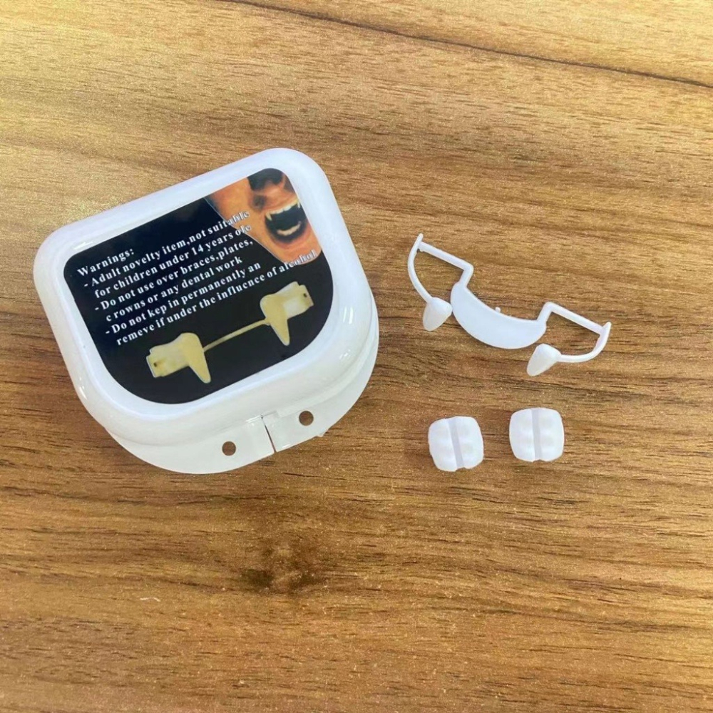 萬聖節變裝 吸血鬼假牙 附收納盒-細節圖3