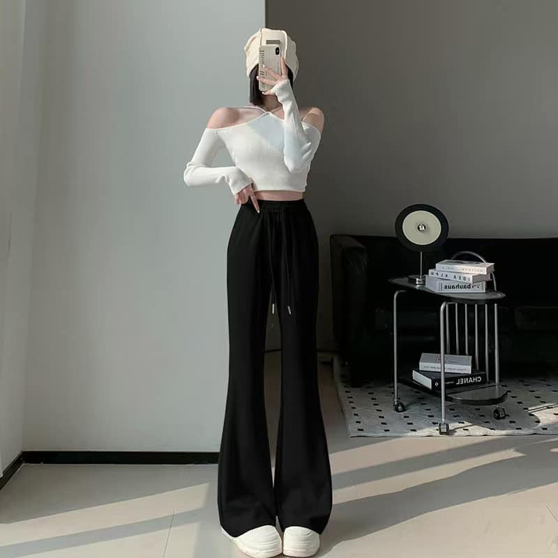 秋冬加厚 高腰修身 燈芯絨喇叭褲 4色-細節圖3