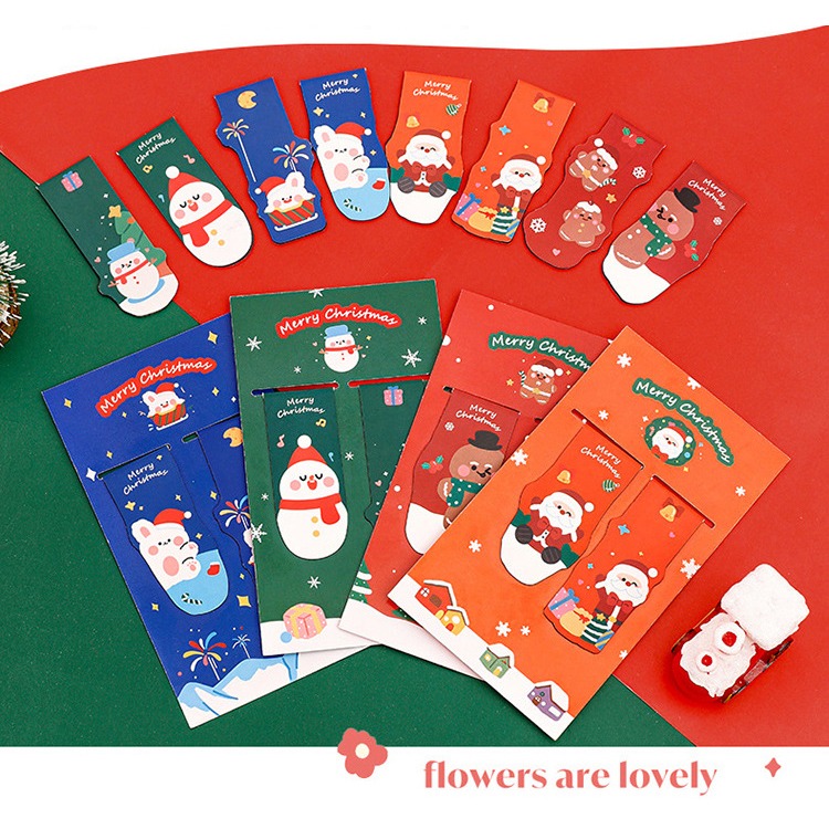 磁性書籤 聖誕書籤 4款-細節圖2