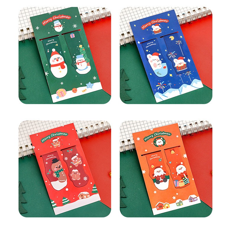 磁性書籤 聖誕書籤 4款-細節圖3