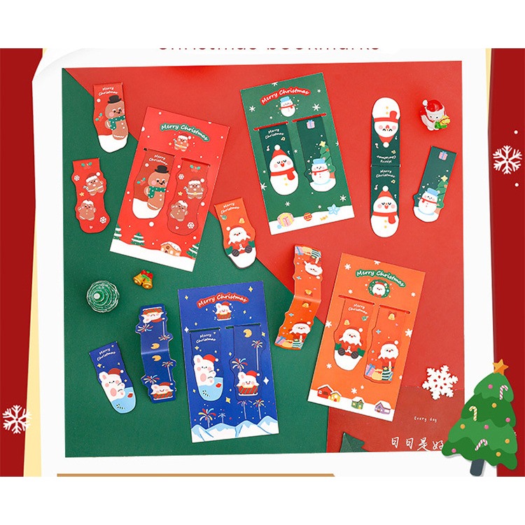 磁性書籤 聖誕書籤 4款-細節圖5