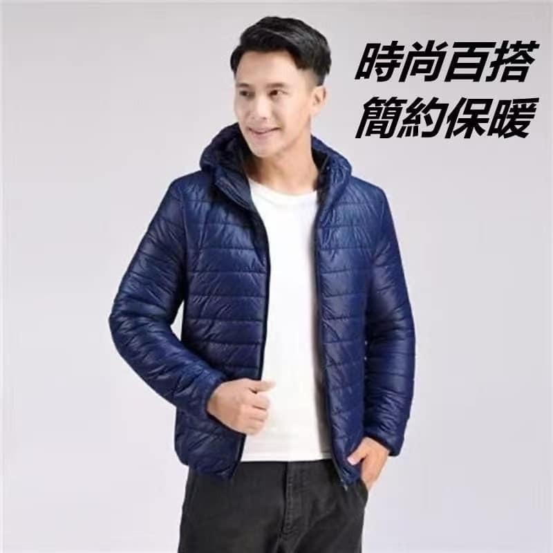 極輕保暖 輕羽絨棉 連帽外套 5色-細節圖2