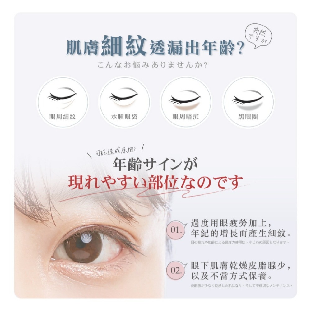 【Osseo 歐皙兒】藍銅胜肽電波眼霜 20ml-細節圖3