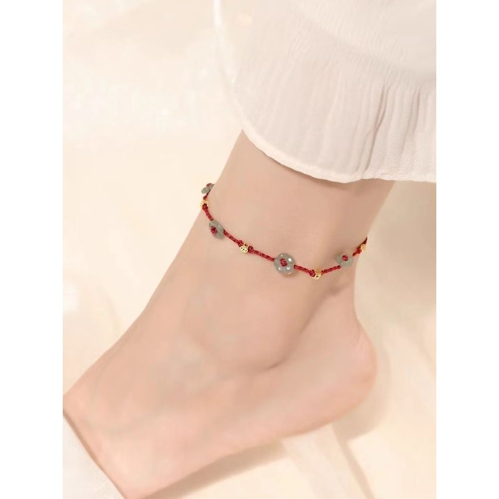 財運亨通 有錢花珍珠腳鍊-細節圖3