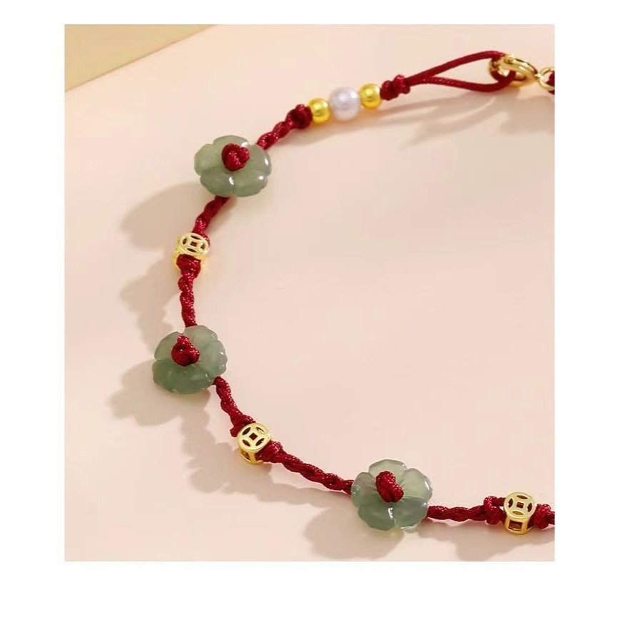 財運亨通 有錢花珍珠腳鍊-細節圖4