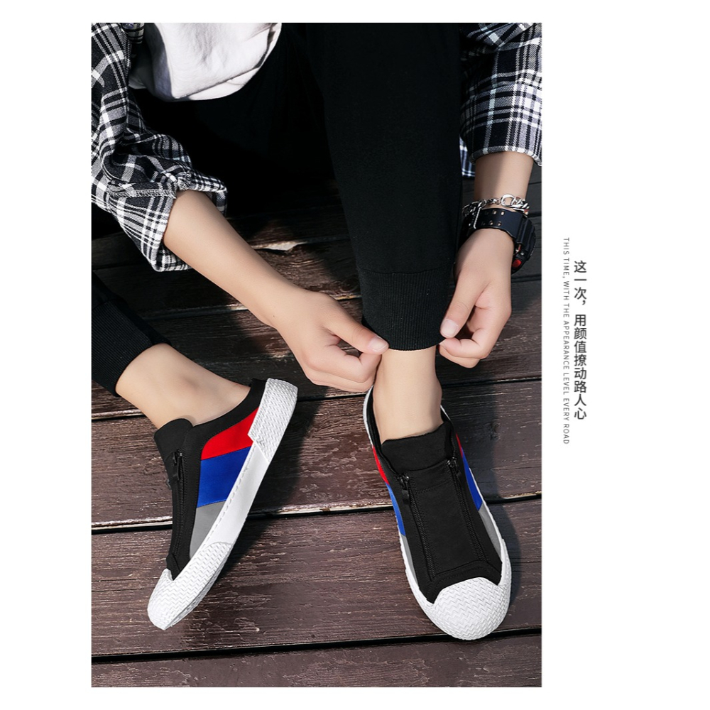 簡約休閒風 一腳蹬 穆勒鞋 半拖包鞋 3色-細節圖8