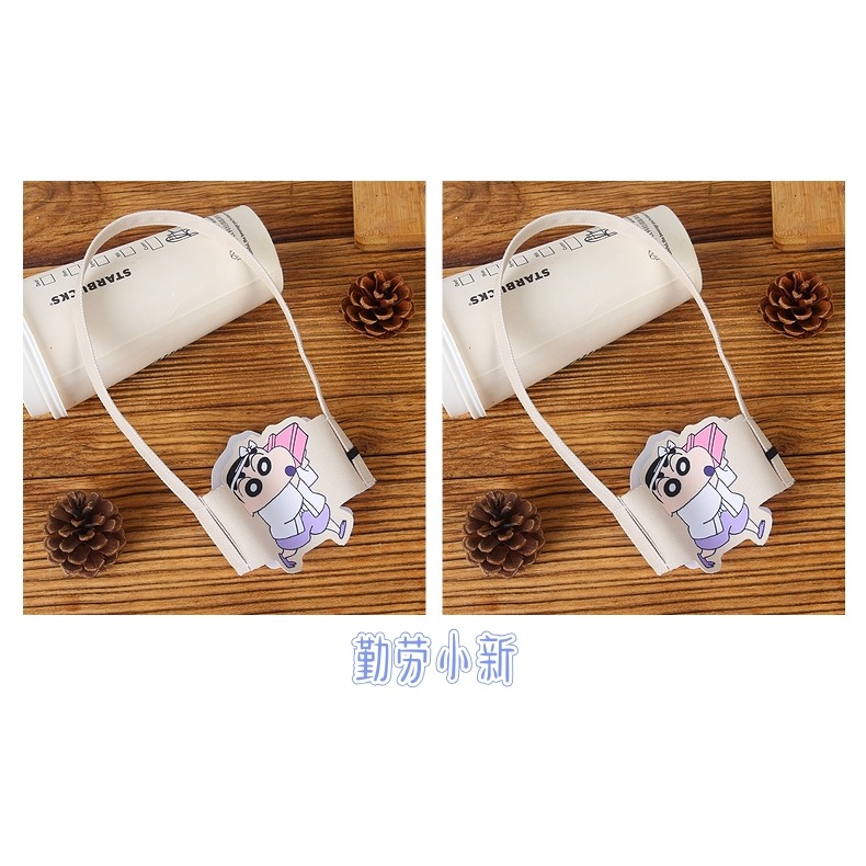 蠟筆小新 飲料杯套 手提杯袋 7款-細節圖5