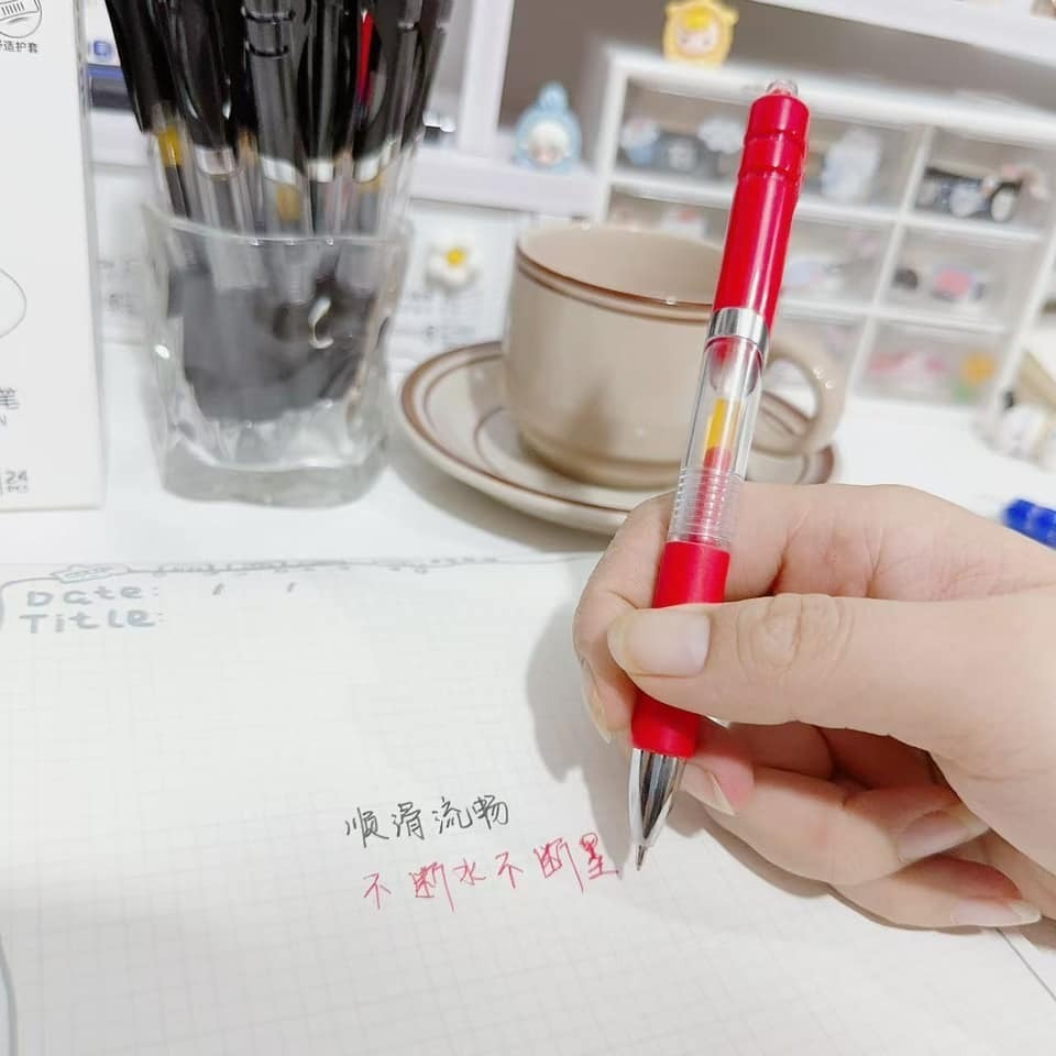 必備文具 K35 中性筆 3色-細節圖4