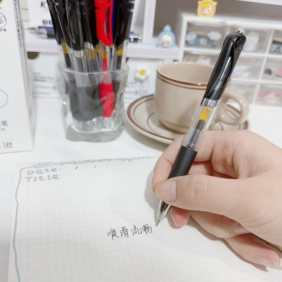 必備文具 K35 中性筆 3色-細節圖6