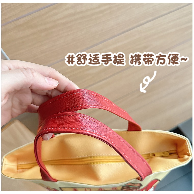 卡皮巴拉 保溫保冷 手提便當袋 5款-細節圖5