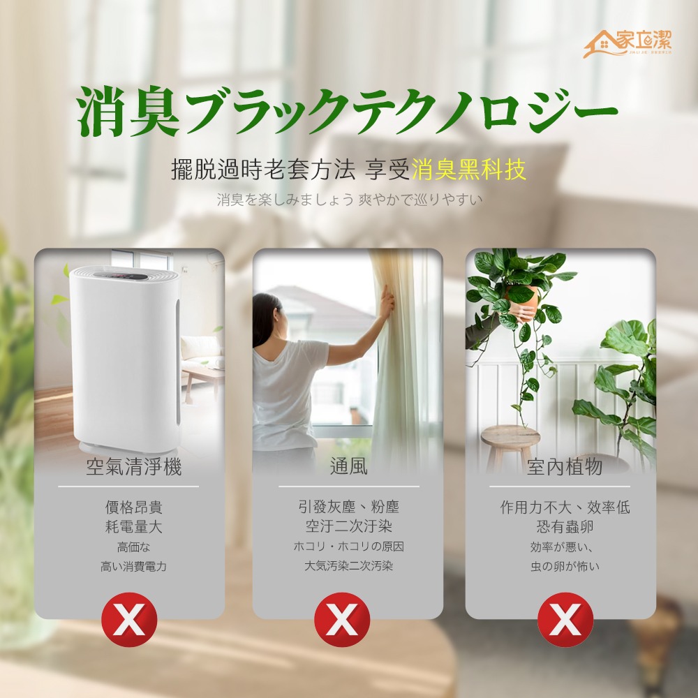 【家立潔】除甲醛 淨化魔盒 2瓶/盒-細節圖3