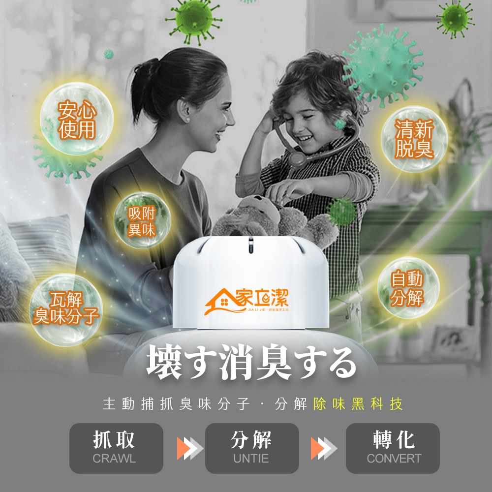【家立潔】除甲醛 淨化魔盒 2瓶/盒-細節圖4