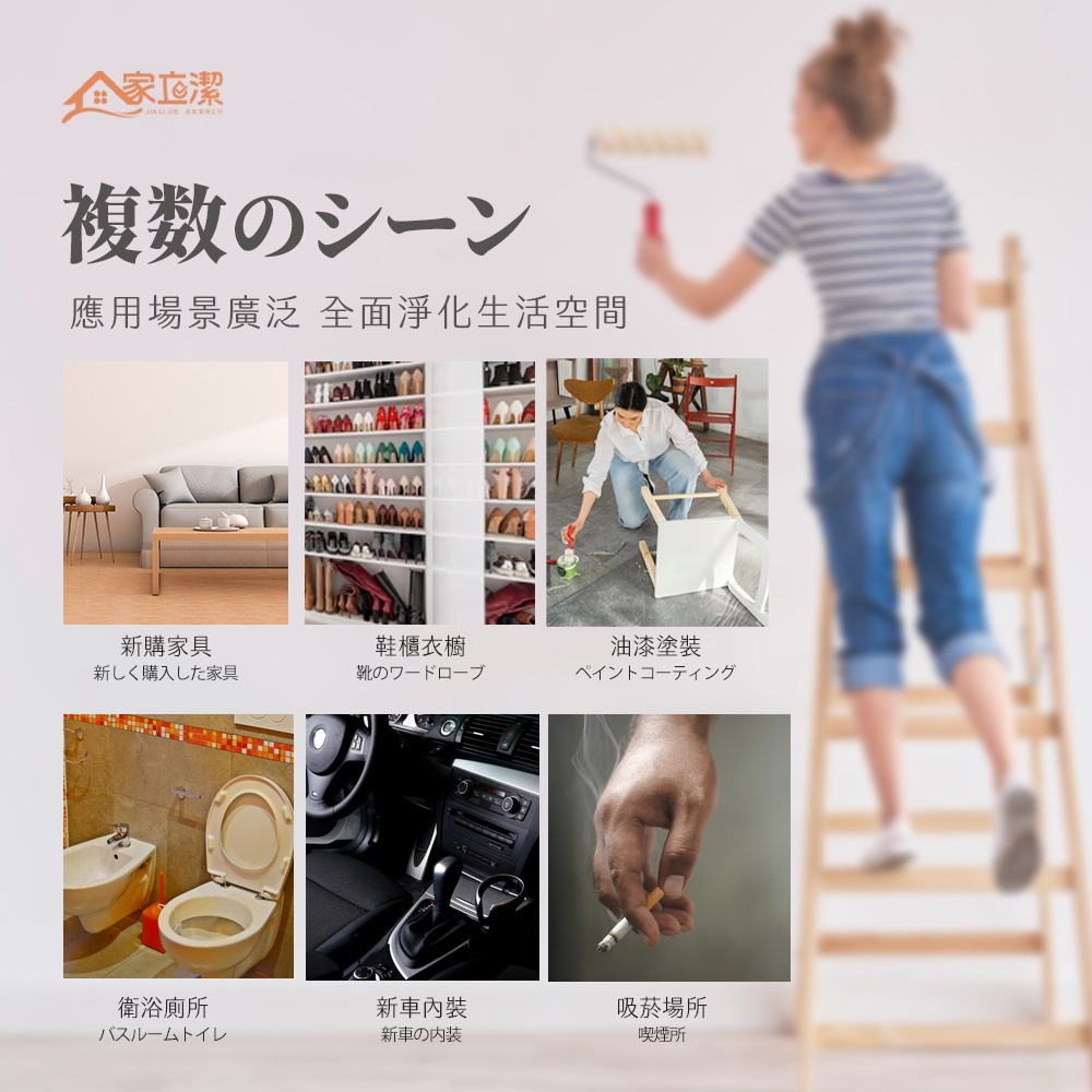 【家立潔】除甲醛 淨化魔盒 2瓶/盒-細節圖6