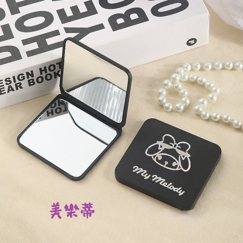 可愛卡通 折疊雙面鏡 隨身鏡 5款-細節圖6