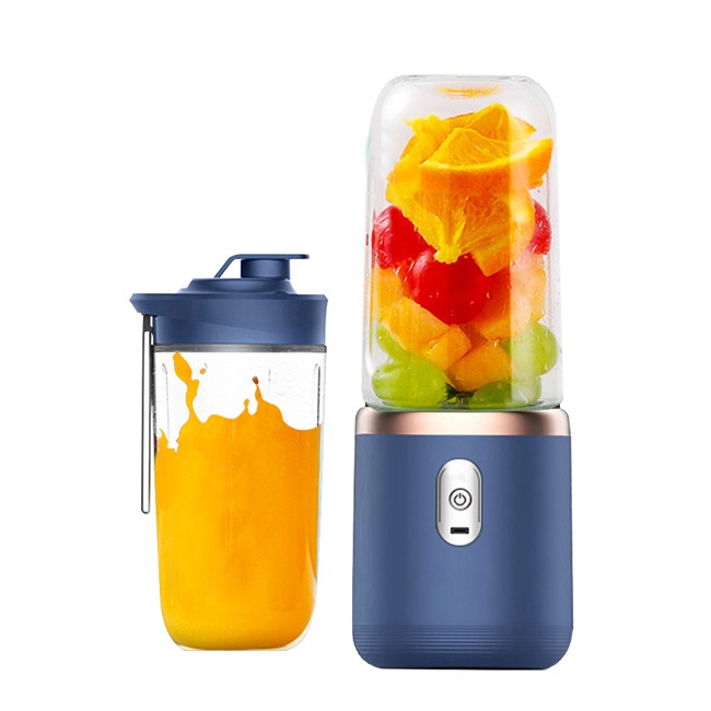 【JUSTCOOK 廚藝寶】雙杯組 6刀頭 隨行果汁杯 榨汁機 顏色隨機-細節圖8