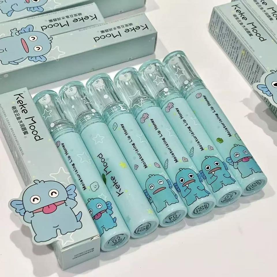 萌寵醜魚 水潤唇蜜 唇釉 6色-細節圖3