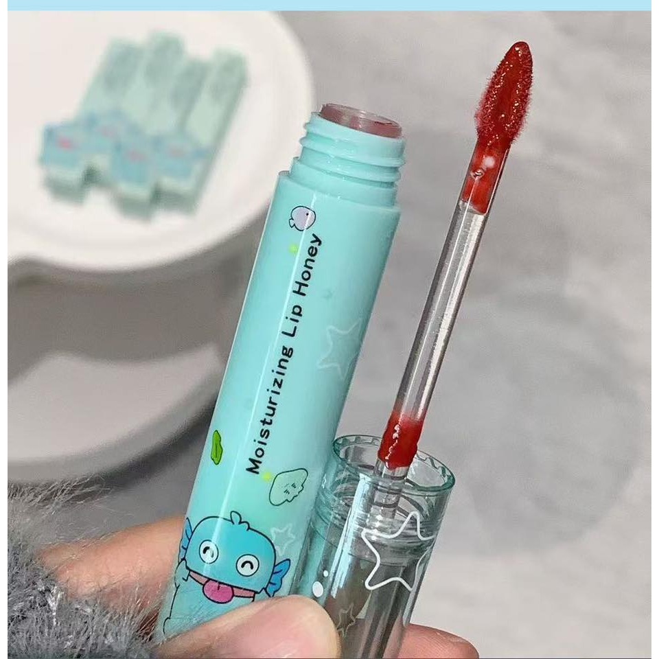 萌寵醜魚 水潤唇蜜 唇釉 6色-細節圖4