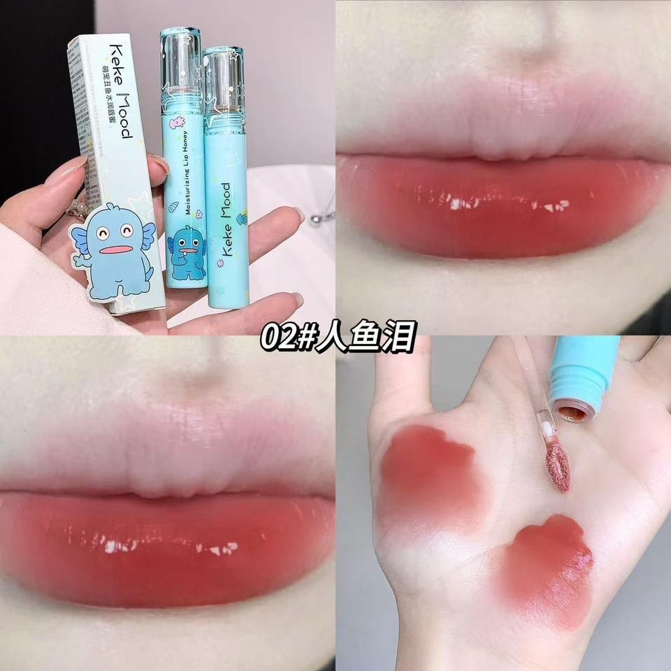 萌寵醜魚 水潤唇蜜 唇釉 6色-細節圖6