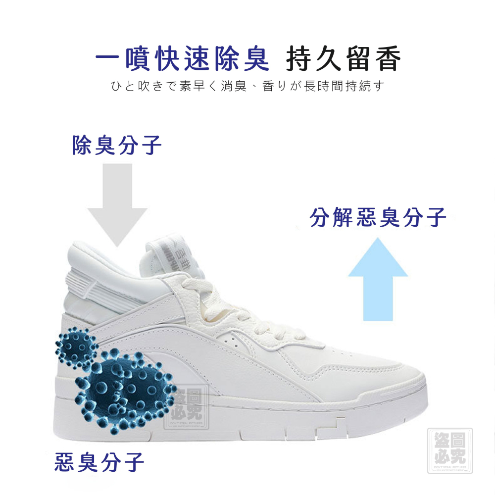 一罐多用 淨味鞋內除臭噴霧 250ml-細節圖4
