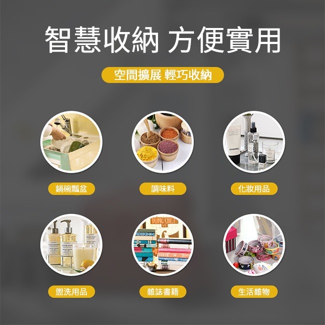 優質鐵藝 可折疊 四層收納架 2色-細節圖5