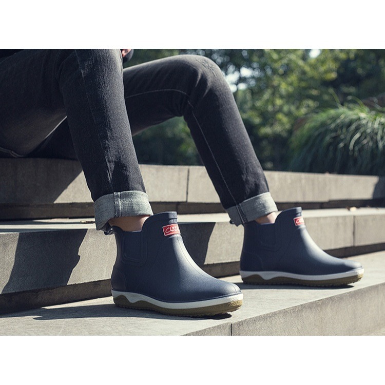 短筒雨鞋 防滑廚房鞋 防水工作鞋 2色-細節圖7