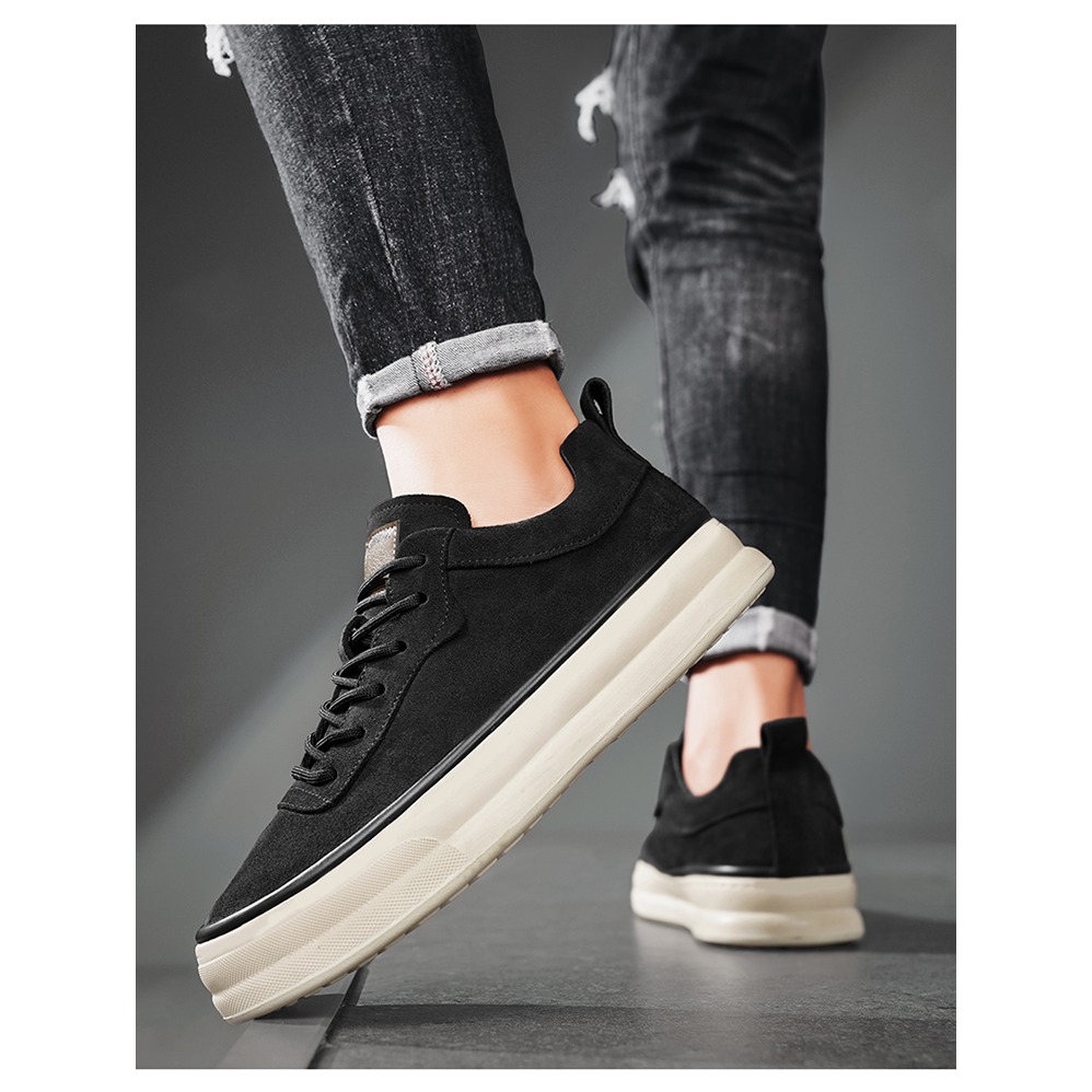 復古百搭 休閒板鞋 工作鞋 3色-細節圖5