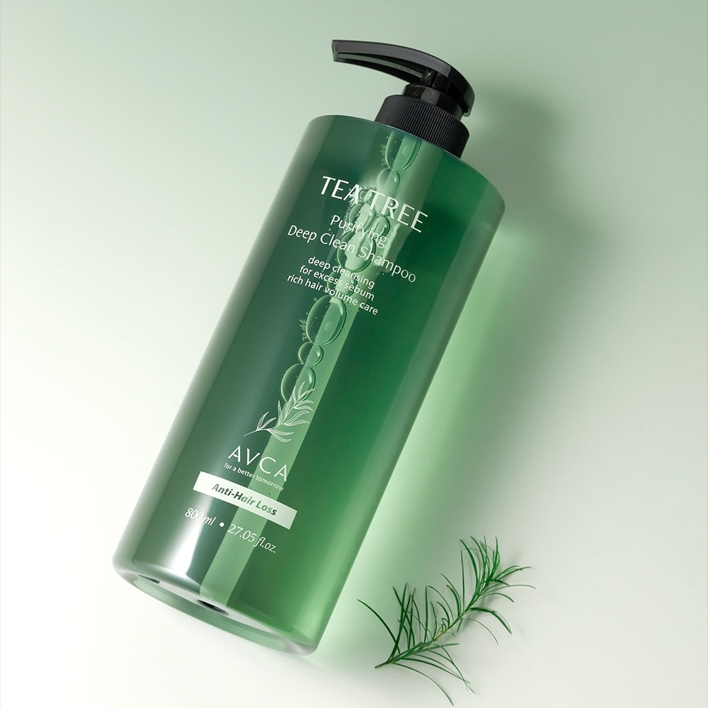 【AVCA】茶樹控油 洗髮精 800ml-細節圖2