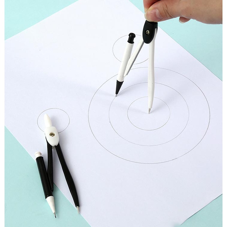 便攜式圓規套組 自動筆圓規 附收納盒 5色-細節圖5