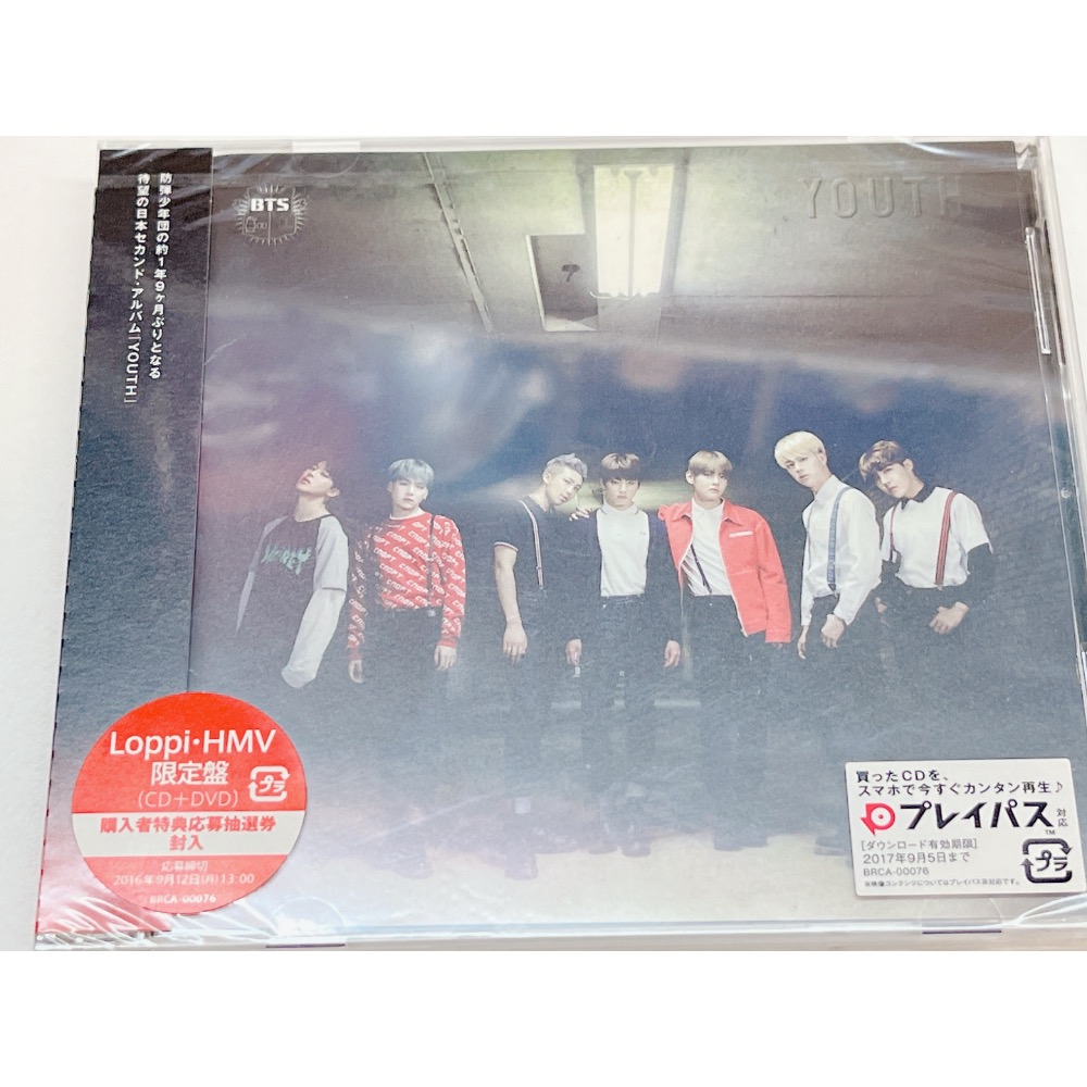 HL現貨/ BTS防彈少年團 YOUTH 日本專輯 HMV限定盤 CD DVD-細節圖2