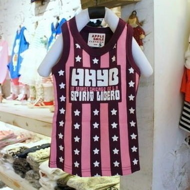 ※【㊣韓國進口-閃亮星星背心】中性款-尺碼：5-15號【零碼出清-88元※-細節圖2