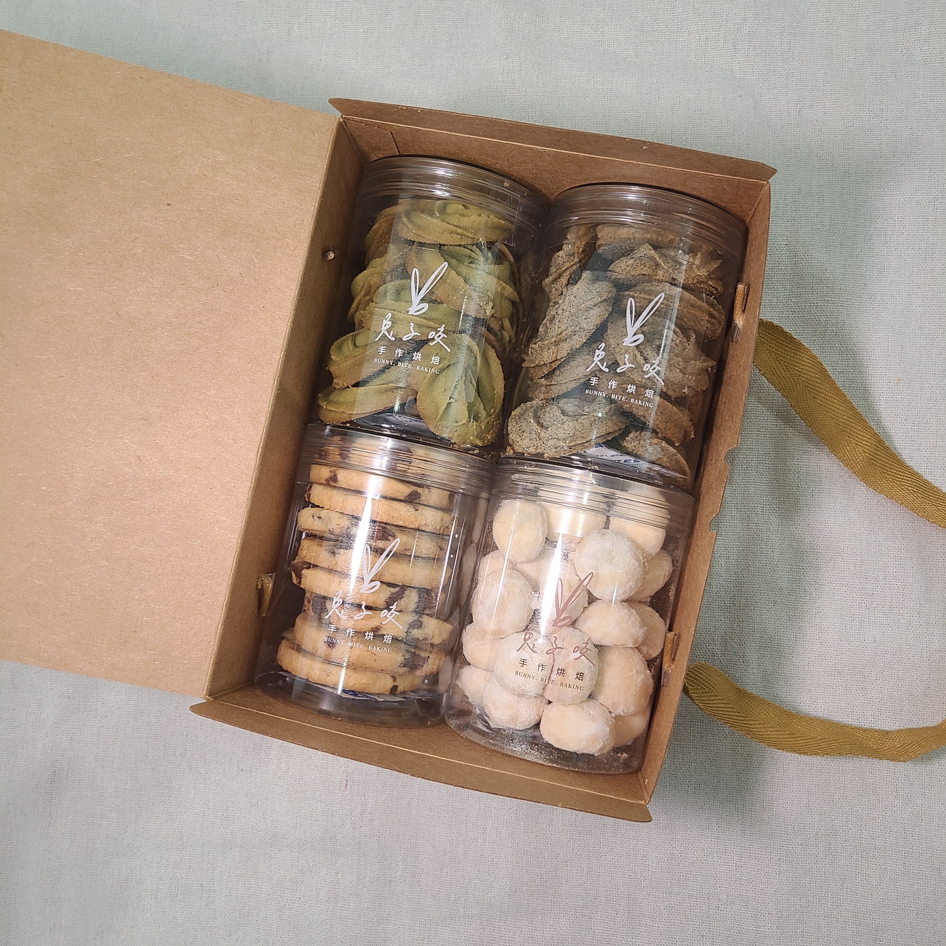 《兔子咬手作烘焙》🍪餅乾罐系列-細節圖2