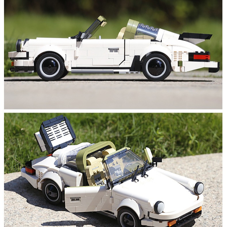 宇星模王 GTR 戰神 911 敞篷 Pagani 風之子 積木車-細節圖4