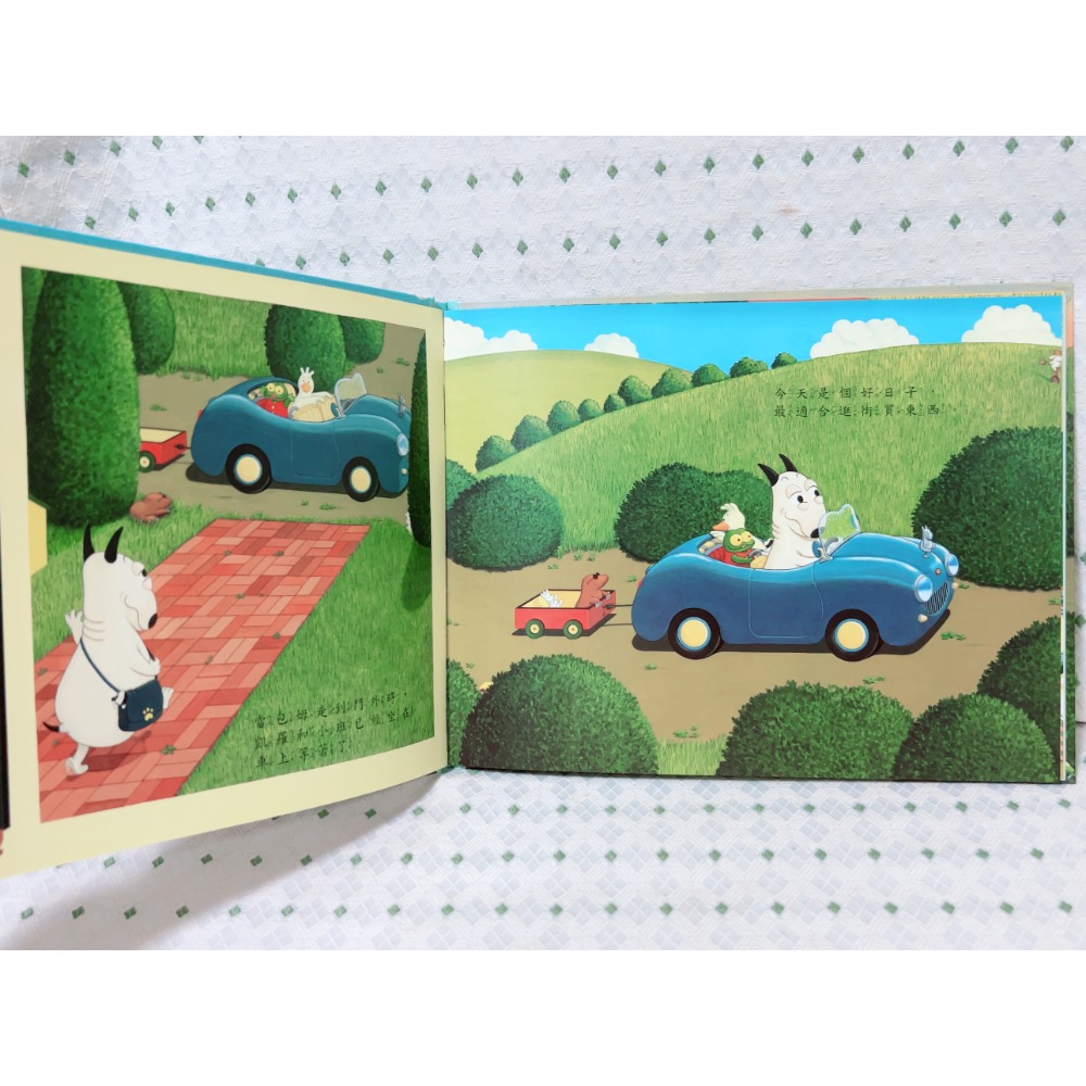 A02 二手繪本童書 包姆和凱羅購物記-細節圖3