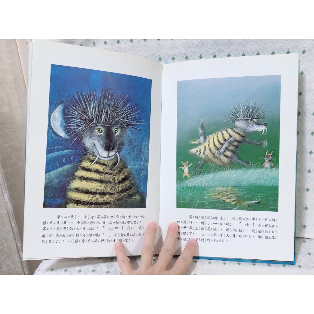 A01 二手繪本童書 小狼哥-細節圖4