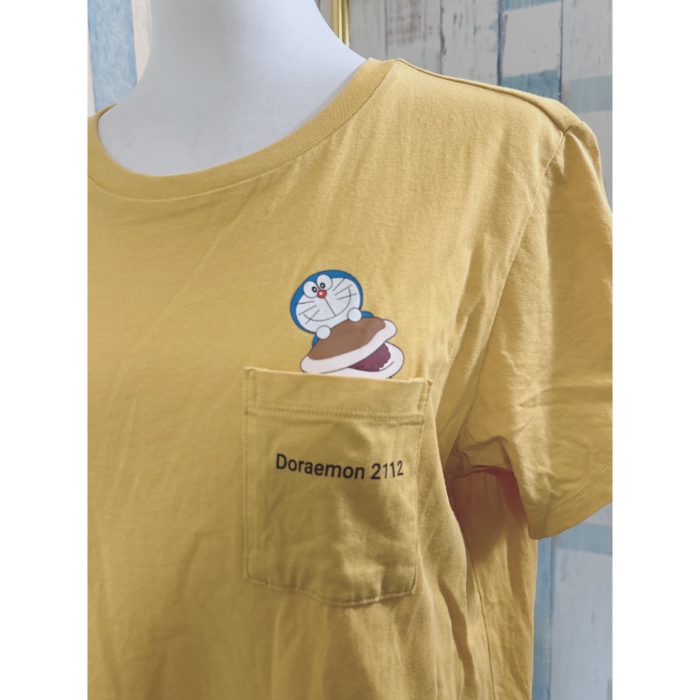二手衣 Lativ哆啦A夢聯名 短袖T恤-細節圖4