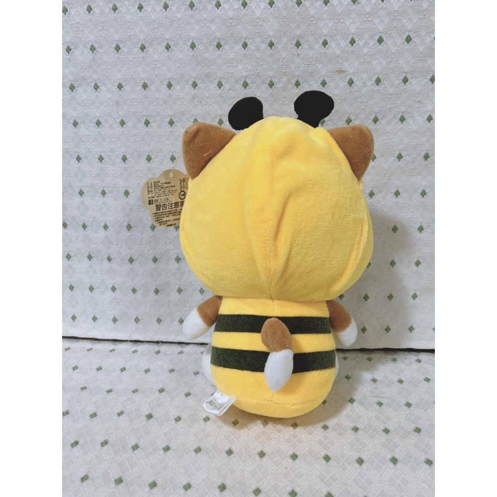 A01 柴語錄 蜜蜂裝柴犬玩偶-細節圖5