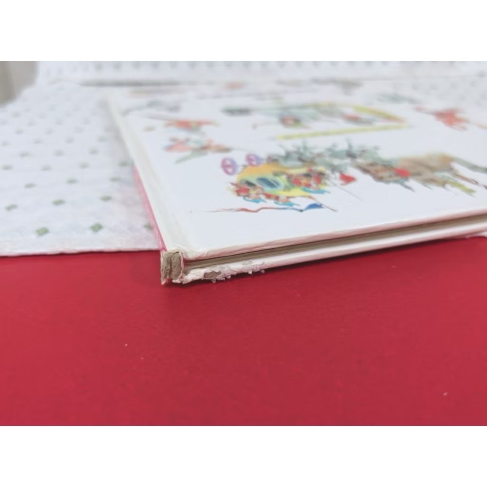 二手繪本童書 魔毯、阿布吉兒和阿布修兒 大本童書-細節圖7