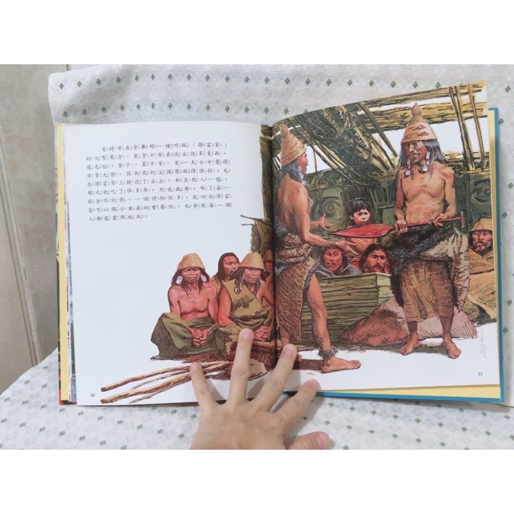 A01 二手繪本童書 三個小印地安人-細節圖4