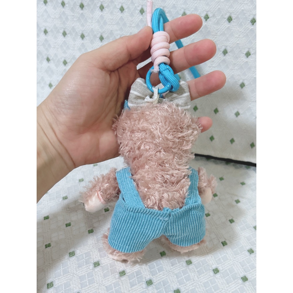 迪士尼 雪莉玫吊飾 包包掛件 吊帶褲款-細節圖3