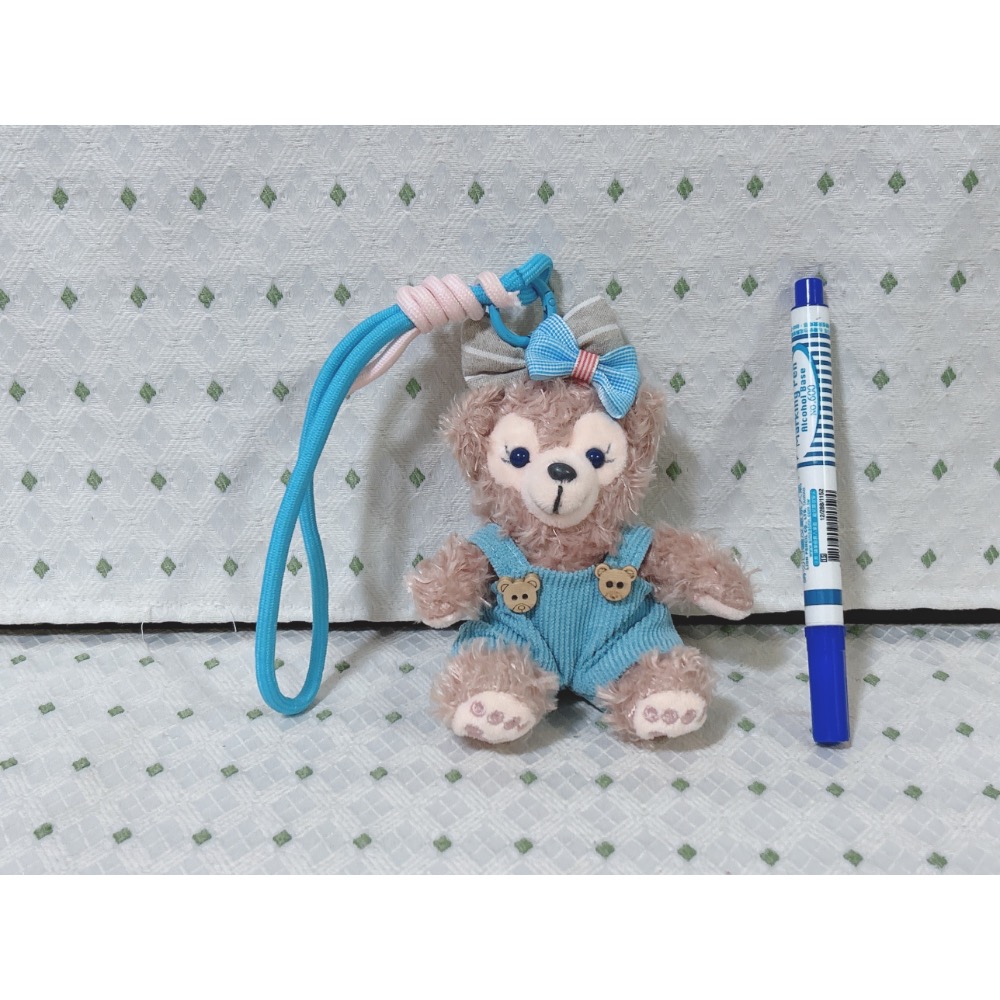 迪士尼 雪莉玫吊飾 包包掛件 吊帶褲款-細節圖4