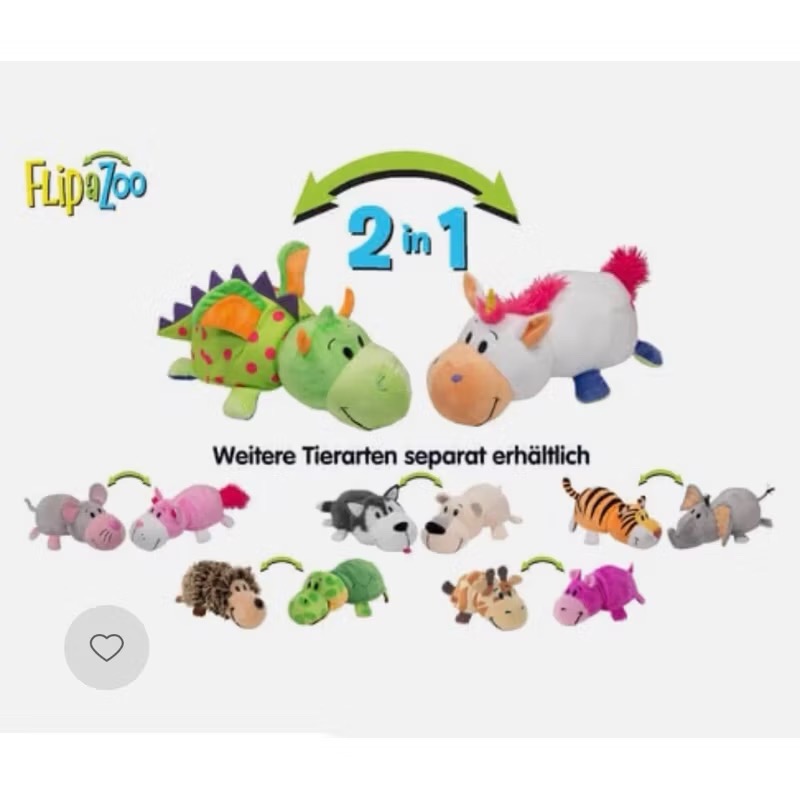 B056  Flip a zoo 反轉娃娃2 in 1-細節圖6