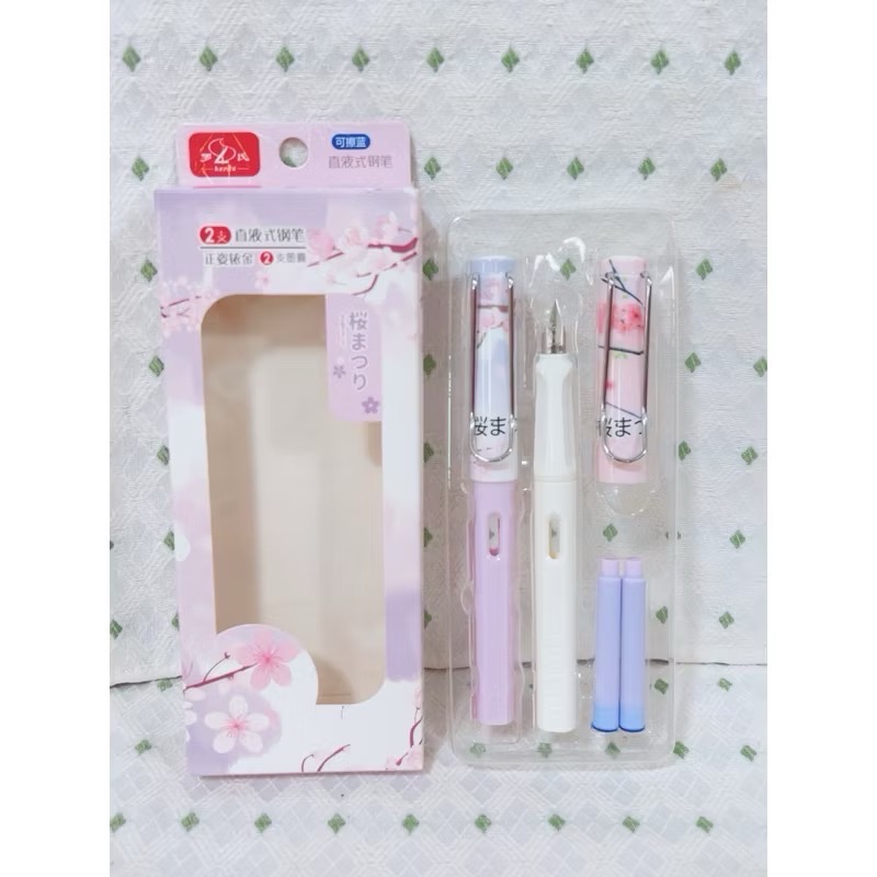 日系風格 櫻花鋼筆組合-細節圖3