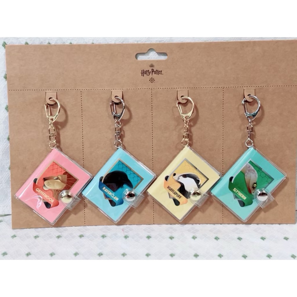 東京哈利波特影城 四學院筆記本鑰匙圈-細節圖4