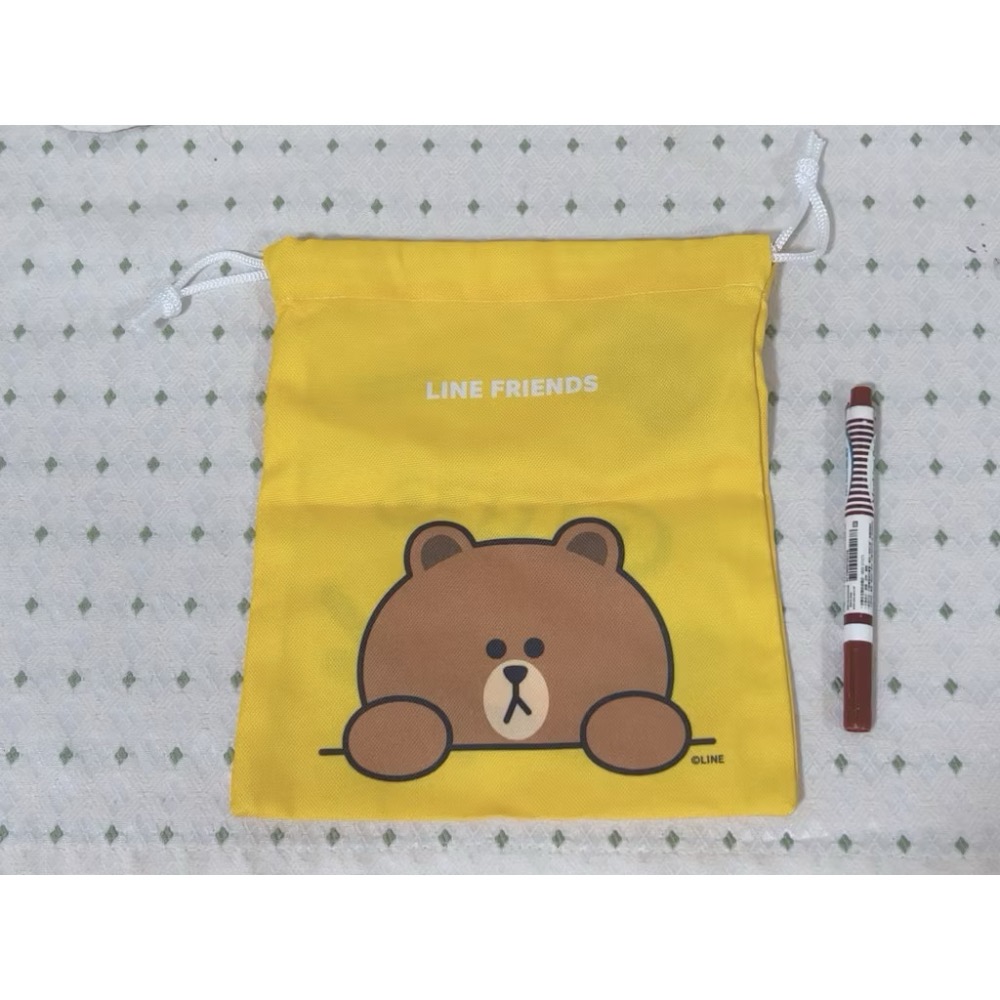 A01 熊大束口袋 LINE FRIENDS with OREO-細節圖2