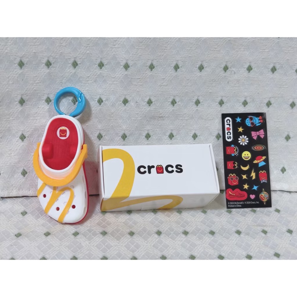 麥當勞 X Crocs洞洞鞋鑰匙吊飾 迷你洞洞鞋-規格圖3