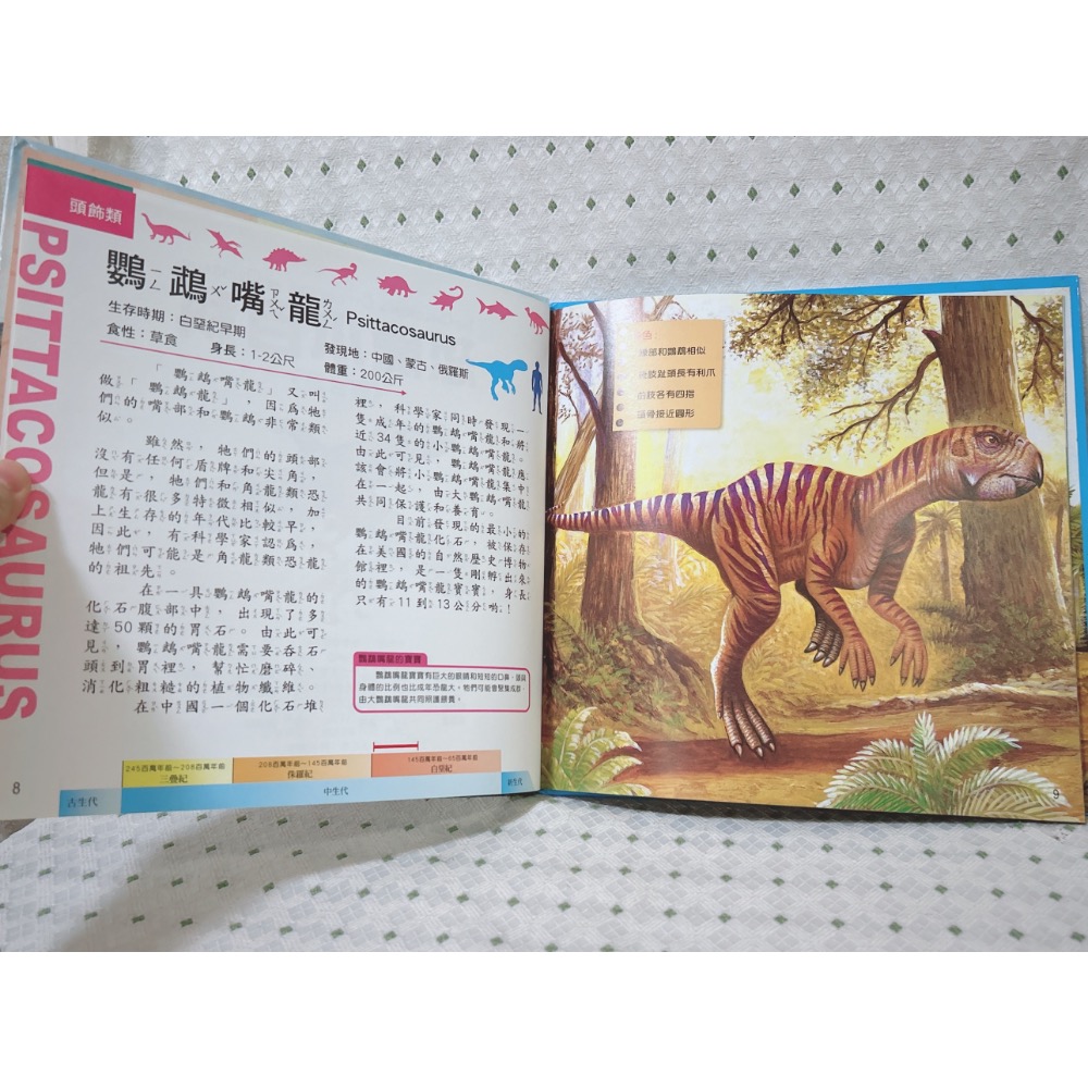 二手書 恐龍小百科-細節圖2