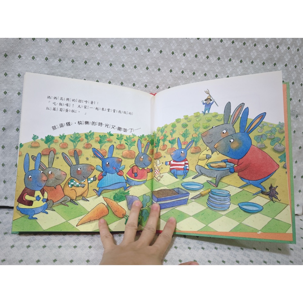 二手繪本童書 胡蘿蔔蛋糕-細節圖3