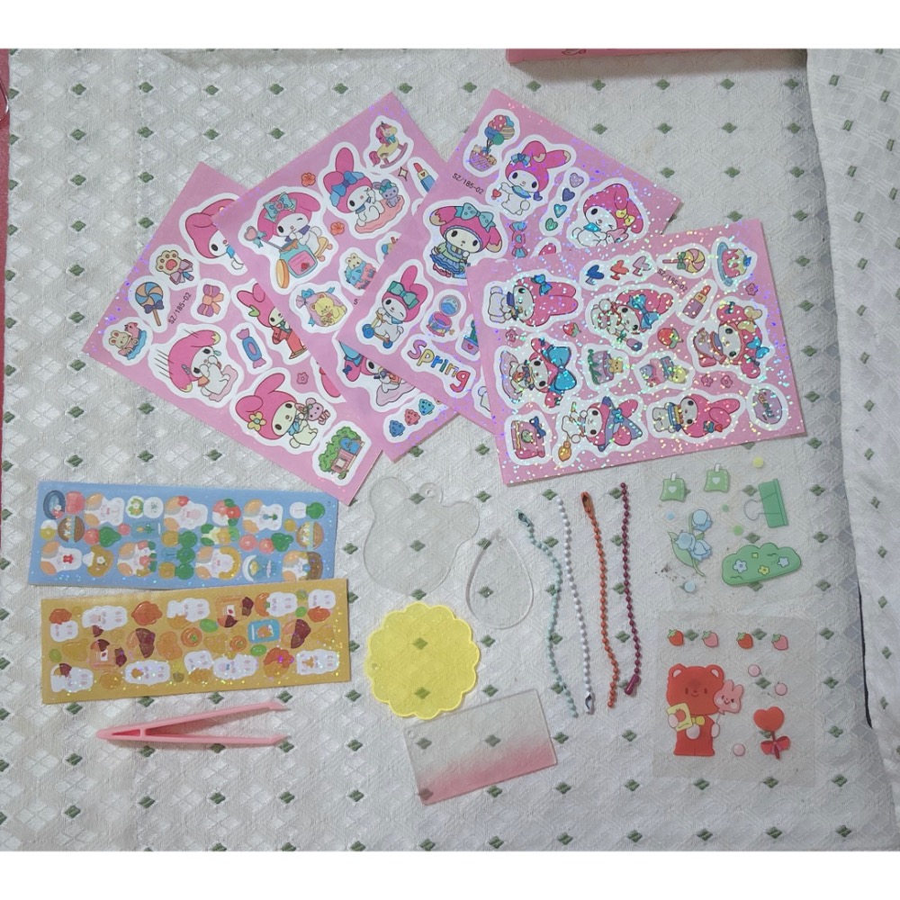 估卡盒+貼紙 （1盒估卡、4張長條貼紙、16卷膠帶-細節圖2