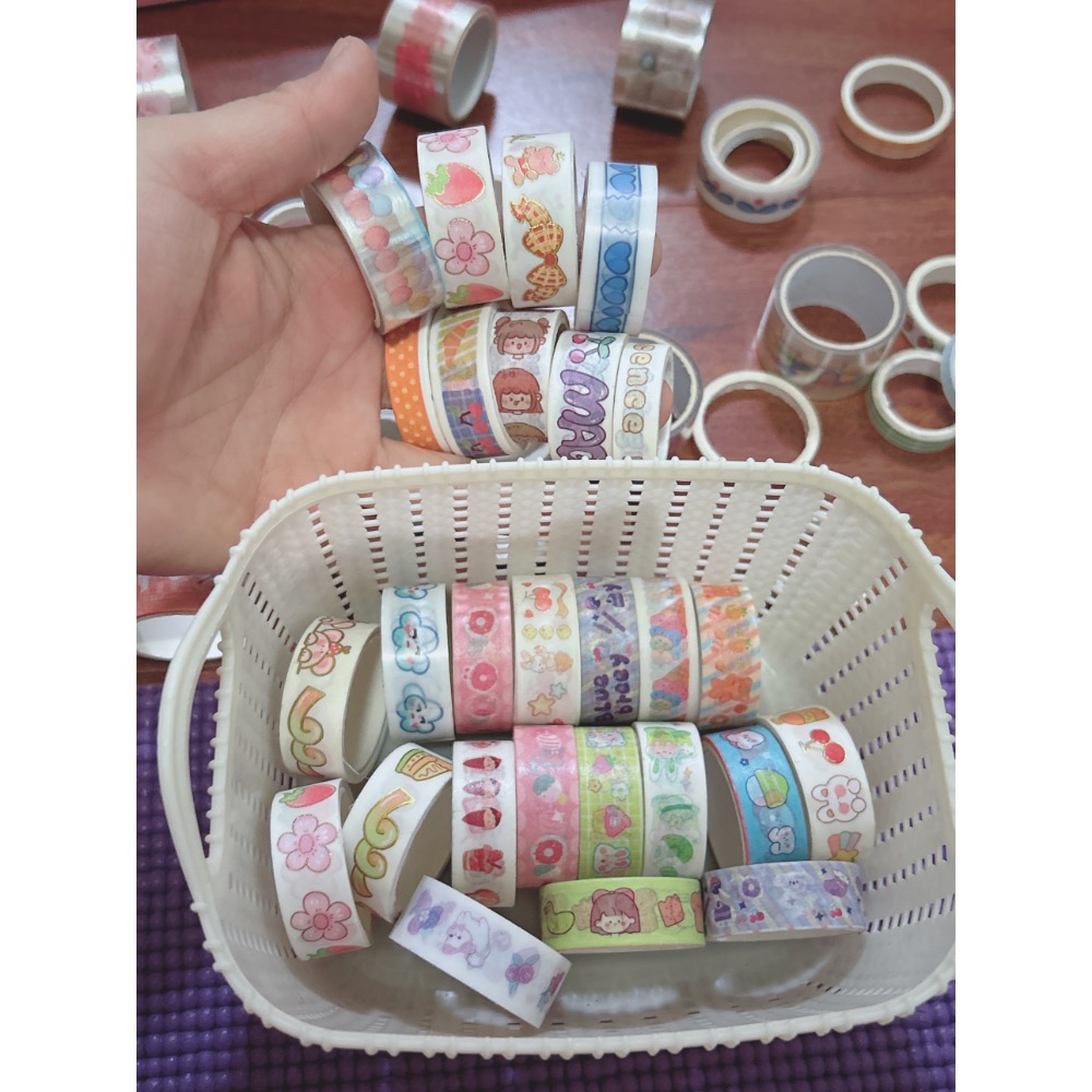 估卡盒+貼紙 （1盒估卡、4張長條貼紙、16卷膠帶-細節圖5